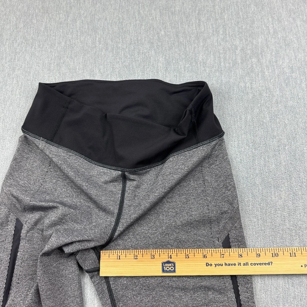 Lululemon Leggings Womens 8 Gray‎ Smooth Stride Cropped 17